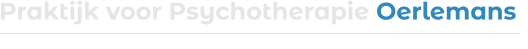 Praktijk voor Psychotherapie Oerlemans   contact